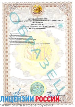 Образец сертификата соответствия (приложение) Жуковка Сертификат ISO 14001